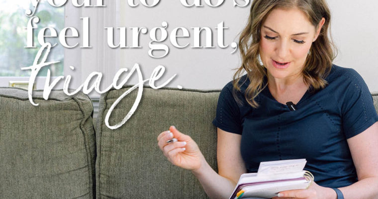 What To Do When Everything Is Urgent